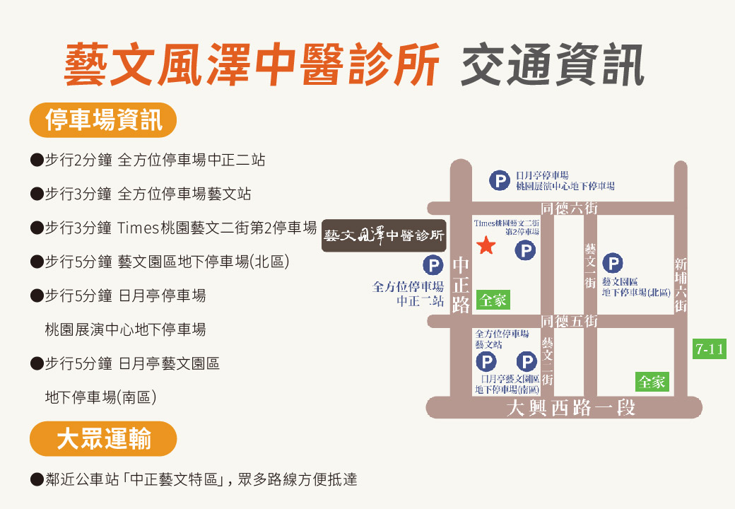 藝文風澤停車資訊