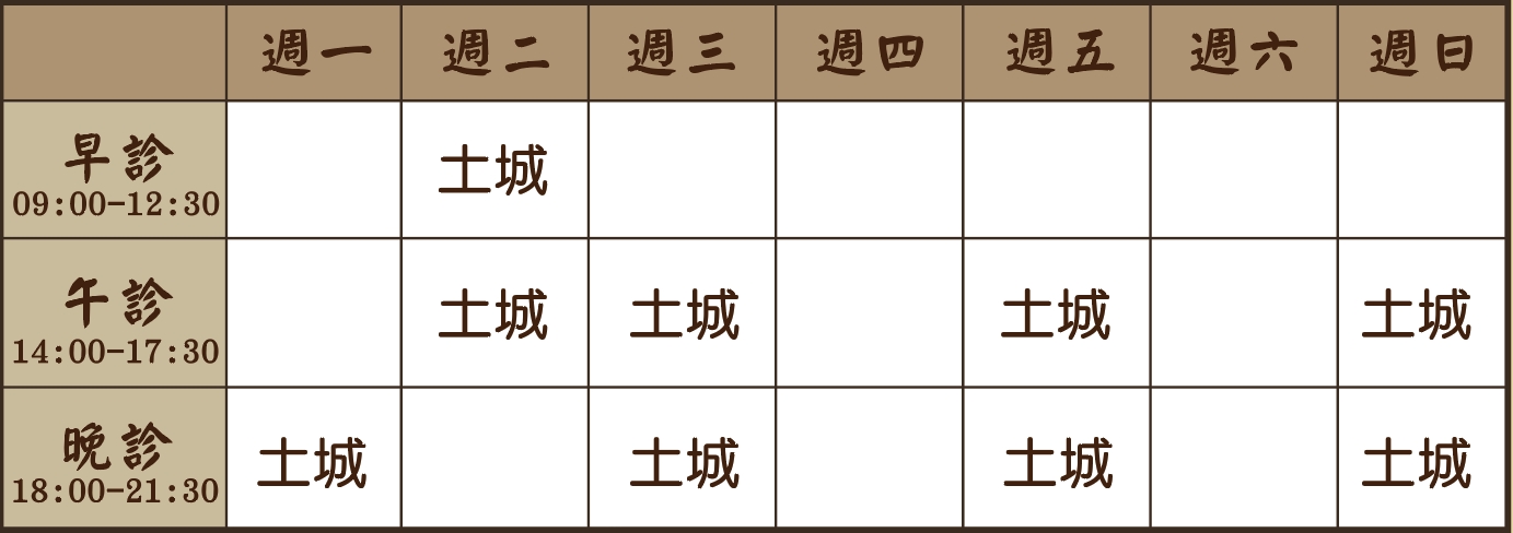 羅佳筠醫師診表